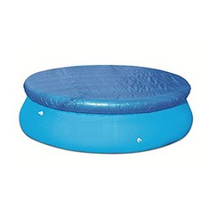 19 X MZOLIFE ROUND POOL COVER, FRAME SWIMMING POOL COVER, ABOVE GROUND RAINPROOF DUST COVER INFLATABLE FAMILY POOL PADDLING POOLS AND OUTDOOR VILLA GARDEN (6FT/183CM) - TOTAL RRP £192: LOCATION - RAC