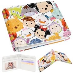 20 X KOUYA WALLET FOR BOYS WALLETS FOR GIRLS KIDS TEENS LEATHER WALLET CUTE KAWAII CARTOON AESTHETIC CHARACTER DESIGN FUN PURSE CREDIT ID CARD SLIM THIN BI-FOLD SMALL COIN POUCHES MINIMALIST,DISINI -