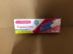 QUANTITY OF CLEAR RESPONSE MIDSTREAM PREGNANCY TESTS EXP 25/03/2027 RRP £158: LOCATION - RACK D