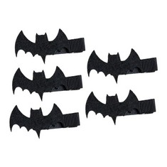 QUANTITY OF ASSORTED ITEMS TO INCLUDE FRCOLOR HALLOWEEN BAT HAIR CLIP,BAT WIG HAIR CLIP HAIR PIN BAT HAIR ACCESSORIES FOR CHILDREN,GIRLS,WOMEN,5PCS(BLACK): LOCATION - RACK D