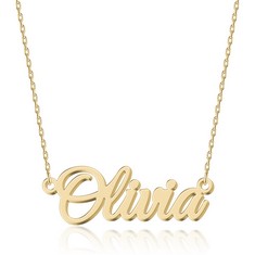 QUANTITY OF ASSORTED ITEMS TO INCLUDE MAGICBOX PERSONALIZED 18K GOLD NAME NECKLACE OLIVIA - CUSTOMIZABLE ENGRAVED STAINLESS STEEL PENDANT FOR WOMEN - UNIQUE GIFT FOR BIRTHDAYS, ANNIVERSARIES, GRADUAT