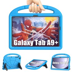 28 X KIDS CASE FOR SAMSUNG GALAXY TAB A9 PLUS 11 INCH 2023, SALARY LIGHTWEIGHT SHOCKPROOF SAMSUNG A9+ TABLET CASE WITH HANDLE STAND FOR SAMSUNG GALAXY A9 PLUS TABLET (SM-X210/X216/X218) - BLUE - TOTA