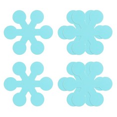 QUANTITY OF ASSORTED ITEMS TO INCLUDE SOURCING MAP 6PCS NON SLIP BATHTUB STICKERS BATH SHOWER FLOOR 3.94" ANTI-SLIP STICKER TAPE SNOWFLAKE STYLE DECALS FOR BATHROOM KITCHEN BATHTUB TREADS STAIRS, BLU