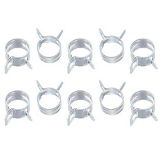 QUANTITY OF ASSORTED ITEMS TO INCLUDE SOURCING MAP 20PCS 15MM SPRING BAND TYPE ACTION FUEL/SILICONE VACUUM HOSE PIPE CLAMP LOW PRESSURE AIR CLIP CLAMP, ZINC PLATED NRRP £352: LOCATION - RACK E