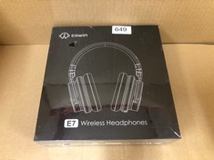 5 X COWIN E7 WIRELESS HEADPHONES: LOCATION - RACK F