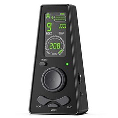 QUANTITY OF ASSORTED ITEMS TO INCLUDE LEKATO DIGITAL METRONOME WITH VOLUME CONTROL AND TEMPO KNOB, ELECTRONIC METRONOME WITH TIMER, WIDE TEMPO RANGE, VOCAL VOICE BEATS FOR PIANO, VIOLIN, GUITAR, UKUL