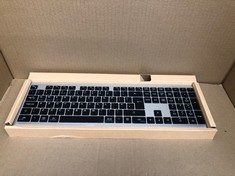 QUANTITY OF ASSORTED ITEMS TO INCLUDE TECKNET WIRELESS KEYBOARD, RECHARGEABLE 2.4GHZ USB BLUETOOTH KEYBOARD FOR 4 MULTI DEVICES, ULTRA SLIM FULL SIZE UK LAYOUT KEYBOARDS FOR COMPUTER, LAPTOP, TABLET,