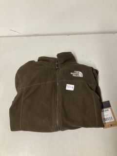 THE NORTH FACE FLEECE COAT IN OLIVE SIZE S