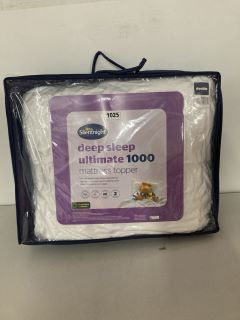 SILENT NIGHT DEEP SLEEP ULTIMATE 1000 MATRESS TOPPER