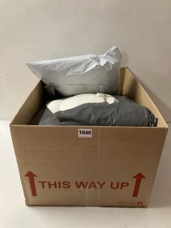 BOX OF ASSORTED CUSHIONS