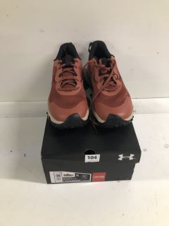 PAIR OF UNDER ARMOUR UA CHARGED MAVEN TRAIL TRAINERS - SIZE UK 12