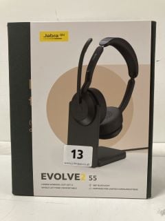 JABRA GN EVOLVE 2 55 HYBRID WORKING HEADSET - RRP £150