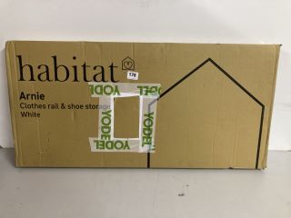 HABITAT ARNIE CLOTHES RAIL AND SHOE STORAGE