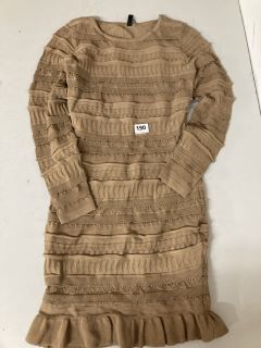 MARCIANO GUESS DRESS IN BROWN SIZE 42