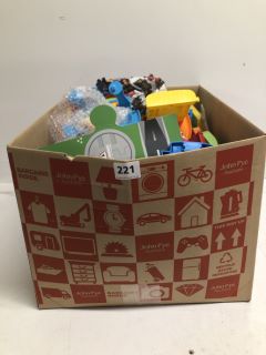 BOX OF ASSORTED CHILDREN'S TOYS