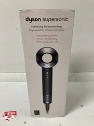 DYSON SUPERSONIC HAIR DRYER KIT WITH ATTACHMENTS  RRP £289