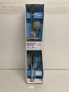 CROYDEX THREE FUNCTION SHOWER SET