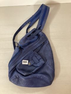 WOMEN'S BLUE STRAP BAG