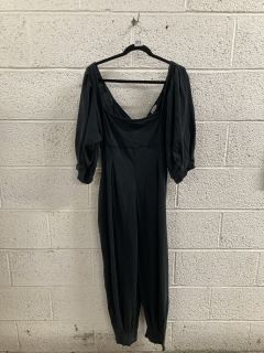 WOMEN'S DESIGNER JUMPSUIT IN BLACK - SIZE M - RRP $118