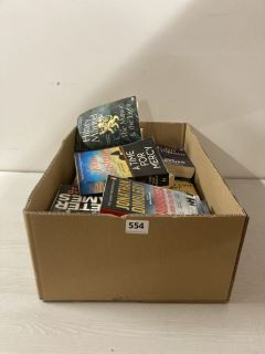 BOX OF ASSORTED BOOKS