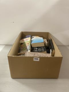 BOX OF ASSORTED BOOKS