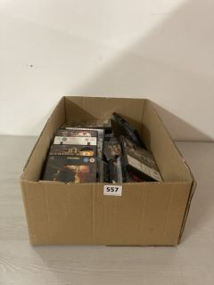 BOX OF ASSORTED DVDS (18+ ID REQUIRED)