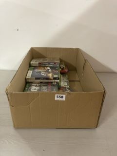 BOX OF ASSORTED CONSOLE VIDEO GAMES (18+ ID REQUIRED)