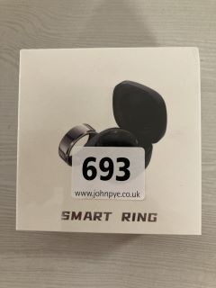 R2 PIXART SMART RING NFC WITH BLUETOOTH, HEART RATE, BLOOD OXYGEN/PRESSURE. BODY TEMP. MULTI SPORTS MODES. SLEEP DETECTION. IOS & ANDROID IP68. CERAMIC & STAINLESS STEEL