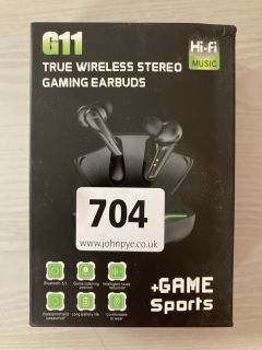 G11 TRUE WIRELESS STEREO GAMING EARBUDS