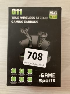 G11 TRUE WIRELESS STEREO GAMING EARBUDS