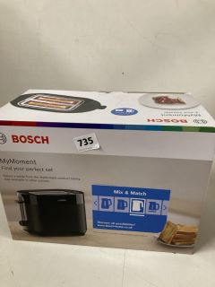 BOSCH MYMOMENT 2 SLOT TOASTER