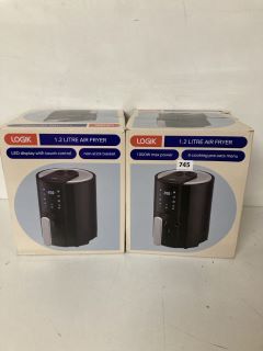 2X LOGIK 1.2 LITRE AIR FRYER