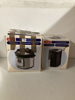 2X ASSORTED ITEMS INCL. LOGIK MULTI COOKER