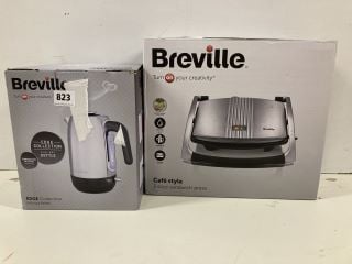 2X ASSORTED ITEMS INCL. BREVILLE EDGE COLLECTION KETTLE