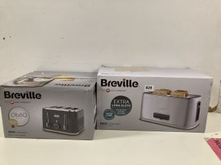 2X ASSORTED ITEMS INCL. BREVILLE 4 SLICE TOASTER