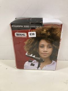 WAHL POWERPIK 3000 HAIRDRYER