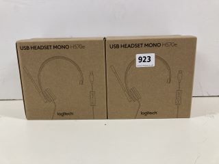 4X USB MONO HEADSET MODEL H570E