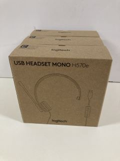 3X USB MONO HEADSET MODEL: H570E