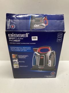 BISSELL SPOTCLEAN PROHEAT PORTABLE CARPET AND UPHOLSTERY CLEANER