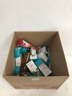 BOX OF ASSORTED ITEMS INC HEMOPROCT