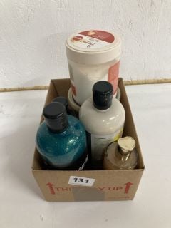 BOX OF ASSORTED BATH PRODUCTS INC LUSH POWER