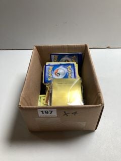 BOX OF POKEMON CARDS