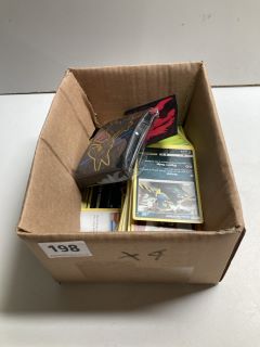 BOX OF POKEMON CARDS