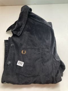 FRED PERRY CORD OVERSHIRT SIZE:XL