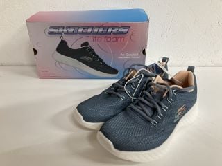 SKECHERS LITE FOAM AIR-COOLED MEMORY FOAM WOMENS TRAINERS SIZE:6