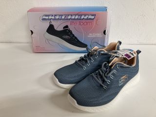 SKECHERS LITE FOAM AIR-COOLED MEMORY FOAM WOMENS TRAINERS SIZE:8