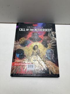 D&D CRITICAL ROLE CALL OF THE NETHERDEEP BOOK