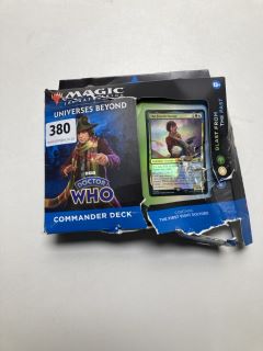 MAGIC THE GATHERING UNIVERSES BEYOND DOCTOR WHO COMMANDER DECK