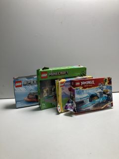 4X ASSORTED LEGO SETS