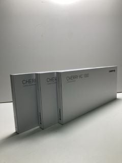 3X CHERRY KC 1000 CORDED KEYBOARDS